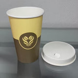 Gobelet Carton 12 oz / 33 cl Décor Barista + Marquage SUP et Triman
