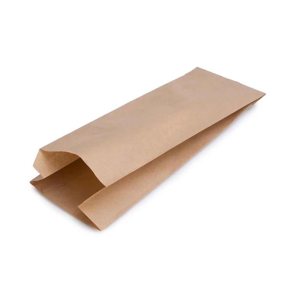 Sac en papier kraft 2 baguettes 13,5x51x6cm