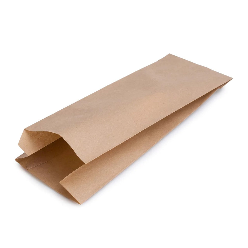 Sac en papier kraft 3 baguettes 16,5x51x6cm