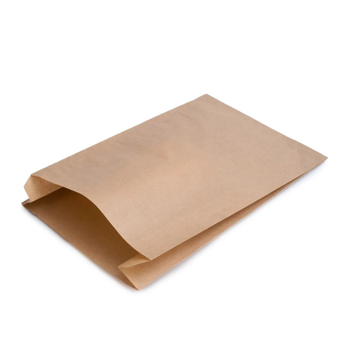 Sac croissant en papier kraft 14x24x7