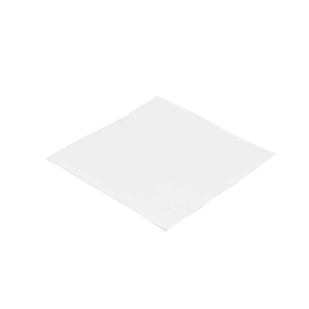 Serviette 30x30 - 2 couches pliées 1/4 blanc