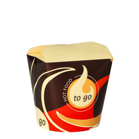 Boîte "To Go" rectangulaire 750 ml 10.1 cm x 10 cm x 9.1 cm (500 unités)