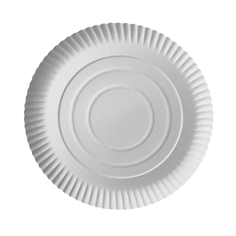 Assiettes en carton "pure" ronde