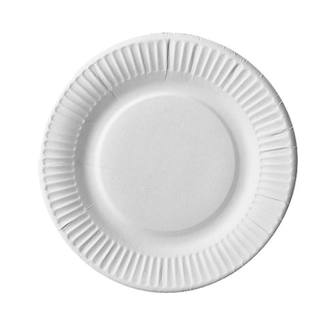 Assiettes en carton "pure" ronde