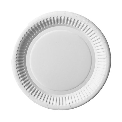 Assiettes en carton "pure" ronde