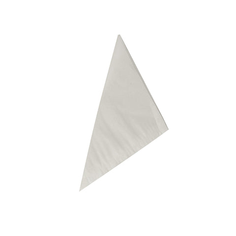 Cornets en cellulose 15 cm x 15 cm x 21 cm blanc volume 50 g (1000 unités)