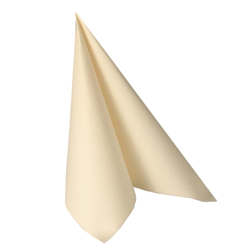 Serviettes "ROYAL Collection" pliage 48 cm x 48 cm champagne