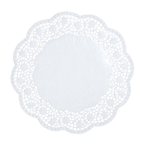 Dentelles rond Ø 30 cm blanc (2000 unités)