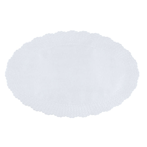 Napperons. papier ovale 23 cm x 35.5 cm blanc (5000 unités)