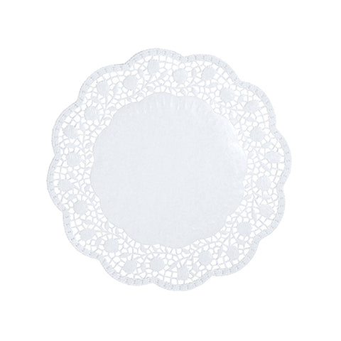 Dentelles rond Ø 18 cm blanc (2000 unités)