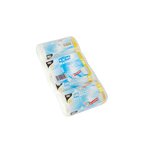 Sacs poubelle avec poignées. HDPE 10 l 42 cm x 39.5 cm transparent (1440 unités)