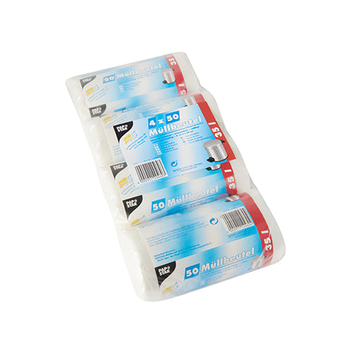 Sacs poubelle. HDPE 35 l 69 cm x 55 cm transparent (800 unités)