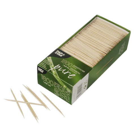Cure dents. bois "pure" rond 6.8 cm (18000 unités)