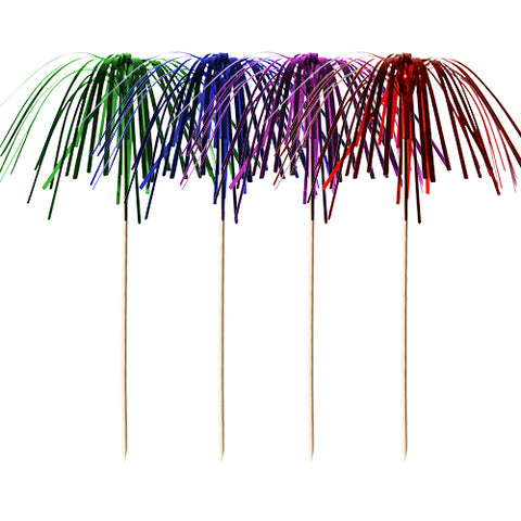 Piques décoratives 15.5 cm "Fireworks" (240 unités)