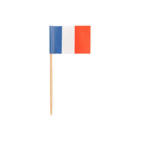 Piques décoratives 8 cm "France" (5000 unités)