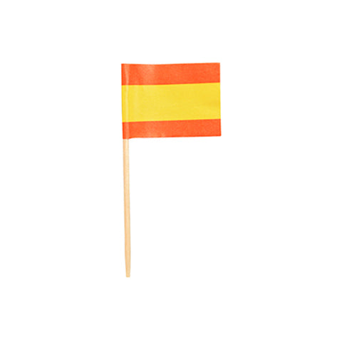 Piques décoratives 8 cm "Espagne" (5000 unités)