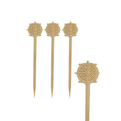 Piques 9 cm "Stearing wheel" (1200 unités)