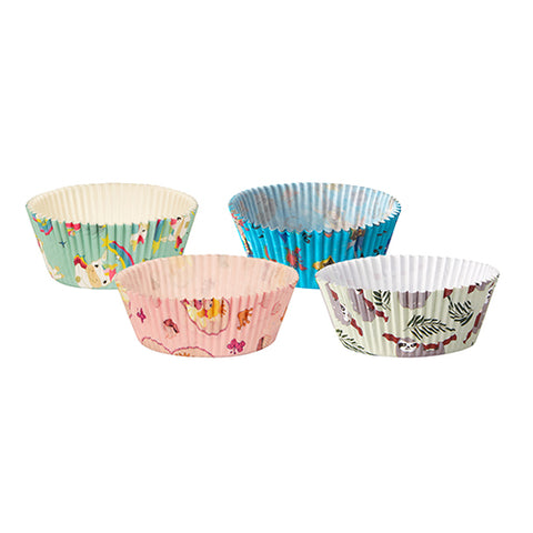 Moules en papier Ø 5 cm · 2.5 cm 4 motifs assortis (1440 unités)