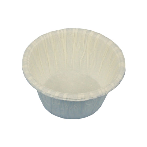 Moules à pâtisserie "Muffin" Ø 5 cm · 3.5 cm blanc (200 unités)