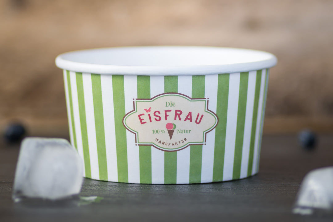 Pot de glace personnalisé 8 oz / 200 ml