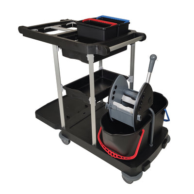 C-SHUTTLE 200 DB - CHARIOT OUVERT AVEC SYSTÈME DE FRANGES À 2 SEAUX