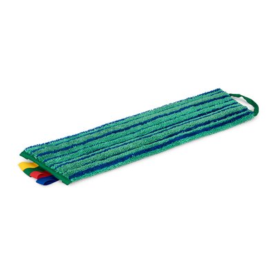 SCRUB MOP VELCRO - 45 CM - VERT/ROUGE/BLEU 