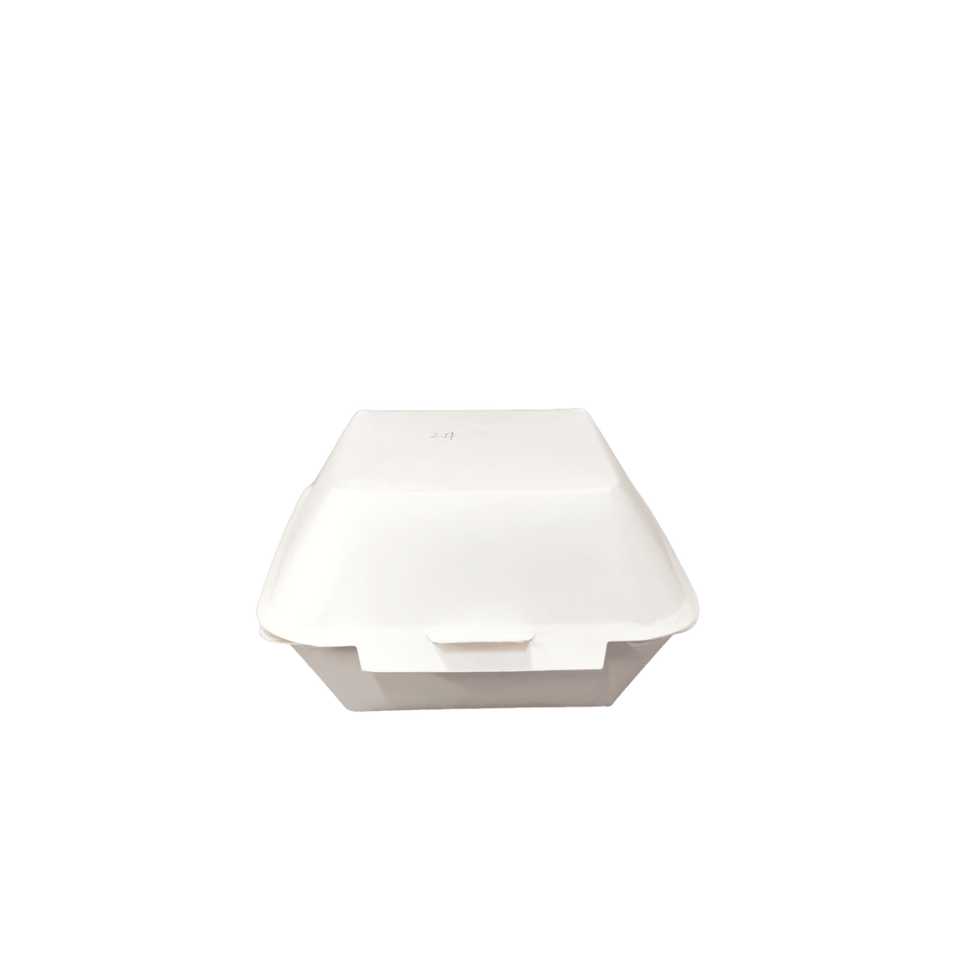Boîte refermable en carton blanc 400mL 15x13,8x8 (1000 unités)