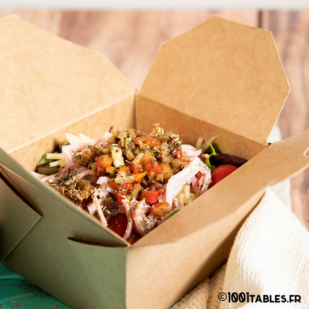 Boite Américaine Kraft 750ml (500 UNITES)