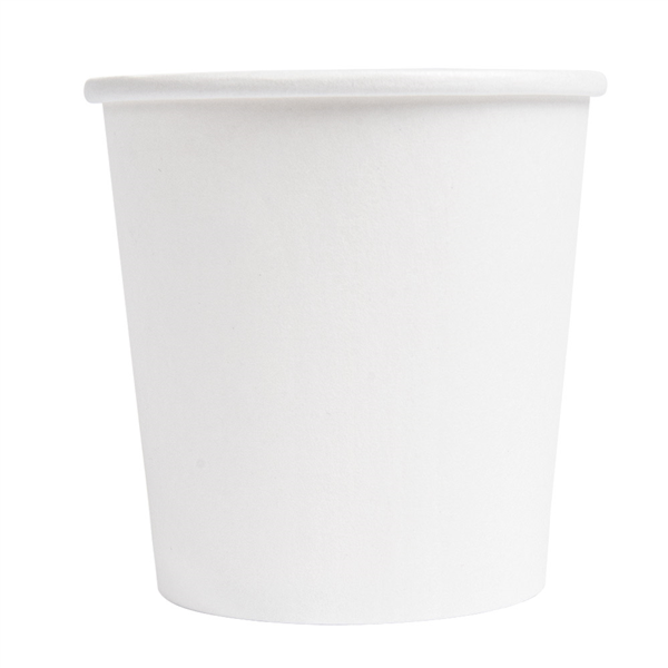 Gobelets carton blancs 10-12 cl / 4 oz - 185 + 15 g/m²