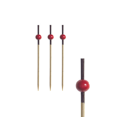 Piques 7 cm "Red Pearl" (1500 unités)