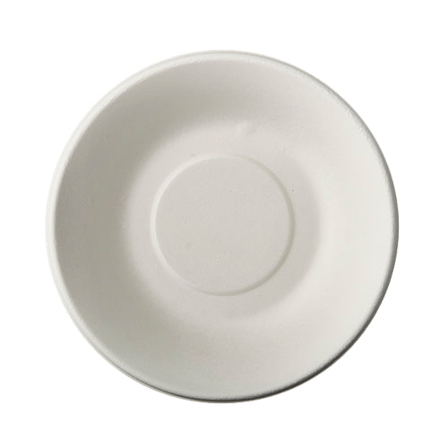 Coupelles. canne à sucre "pure" 680 ml Ø 19 cm · 4 cm blanc (500 unités)