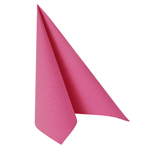 Serviettes "ROYAL Collection" pliage 40 cm x 40 cm fuchsia