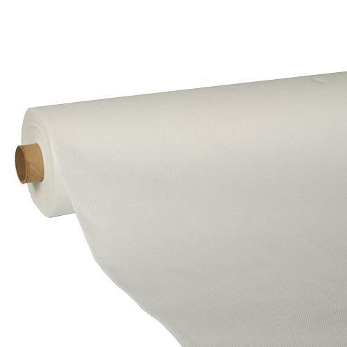 Nappe non tissé. Tissue "ROYAL Collection" 25 m x 1.18 m blanc (4 unités)