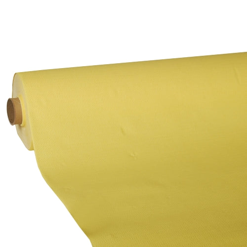 Nappe non tissé. Tissue "ROYAL Collection" 25 m x 1.18 m jaune (4 unités)