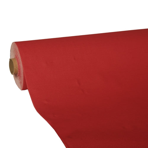 Nappe non tissé. Tissue "ROYAL Collection" 25 m x 1.18 m rouge (4 unités)