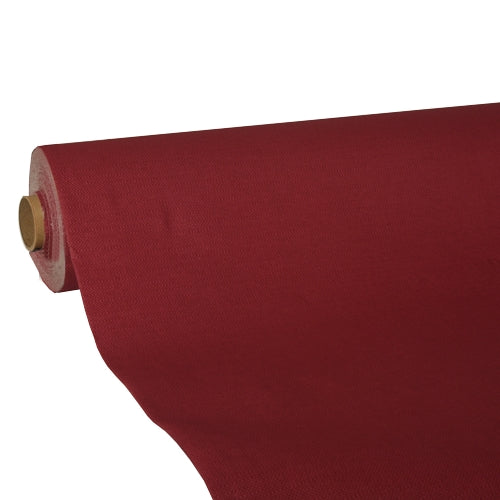 Nappe non tissé. Tissue "ROYAL Collection" 25 m x 1.18 m bordeaux (4 unités)