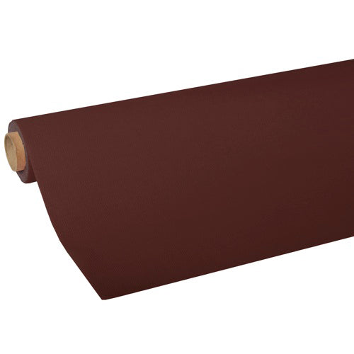 Nappe non tissé. Tissue "ROYAL Collection" 5 m x 1.18 m marron (10 unités)