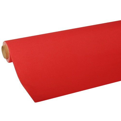 Nappe non tissé. Tissue "ROYAL Collection" 5 m x 1.18 m rouge (10 unités)