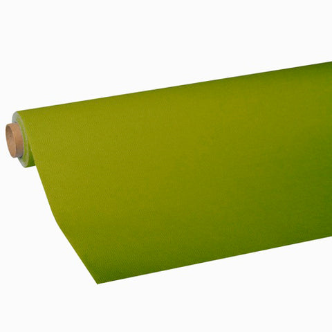 Nappe non tissé. Tissue "ROYAL Collection" 5 m x 1.18 m vert olive (10 unités)