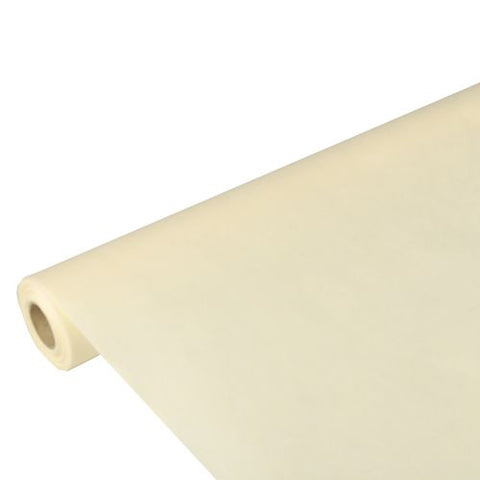 Nappe. aspect textile. non tissée "soft selection" 10 m x 1.18 m crème (10 unités)