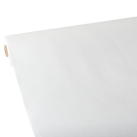 Nappe. aspect textile. non tissée "soft selection" 25 m x 1.18 m blanc (4 unités)