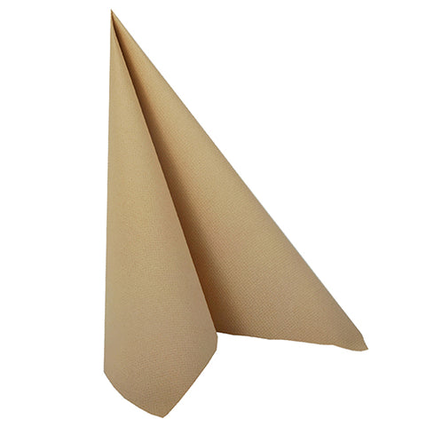 Serviettes "ROYAL Collection" pliage 40 cm x 40 cm sable