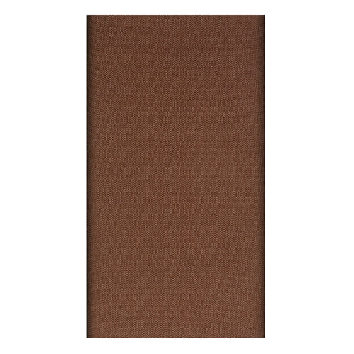 Nappe. aspect textile. non tissée "soft selection" 120 cm x 180 cm marron (10 unités)