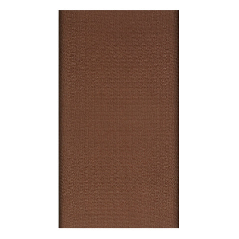 Nappe. aspect textile. non tissée "soft selection" 120 cm x 180 cm marron (10 unités)