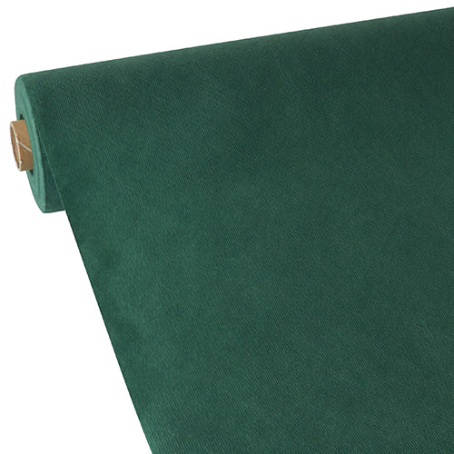 Nappe. aspect textile. non tissée "soft selection" 40 m x 1.18 m vert foncé (3 unités)
