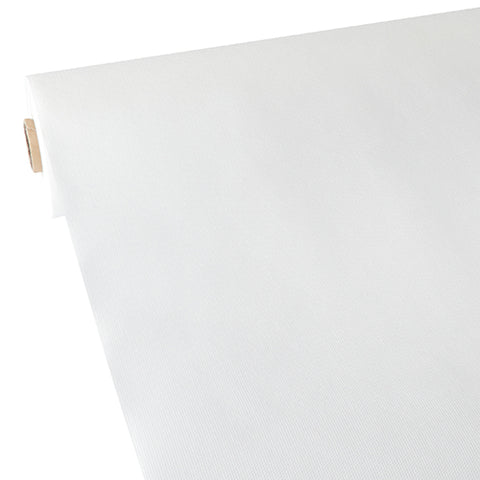 Nappe. aspect textile. non tissée "soft selection" 40 m x 1.18 m blanc (3 unités)