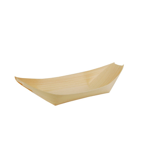 Fingerfood - Bols. bois "pure" 21.5 cm x 10 cm "Bateau" (500 unités)