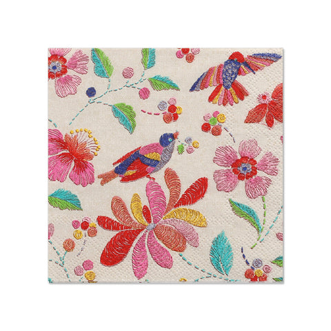 Serviettes. 3 plis pliage 25 cm x 25 cm "Brasil"