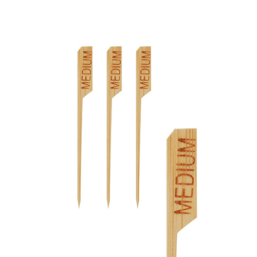 Steak-Marker 9 cm "MEDIUM" (1500 unités)