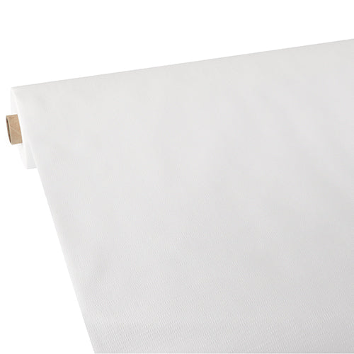 Nappe. aspect textile. non tissée "soft selection plus" 25 m x 1.18 m blanc (2 unités)